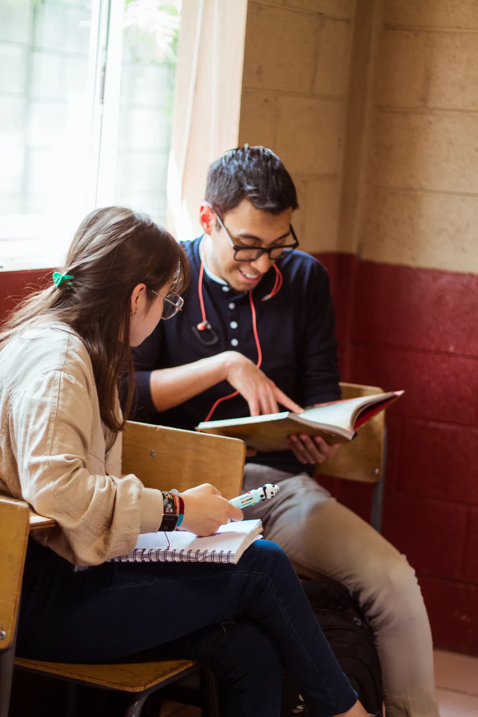 Estudiantes y docentes del ICF