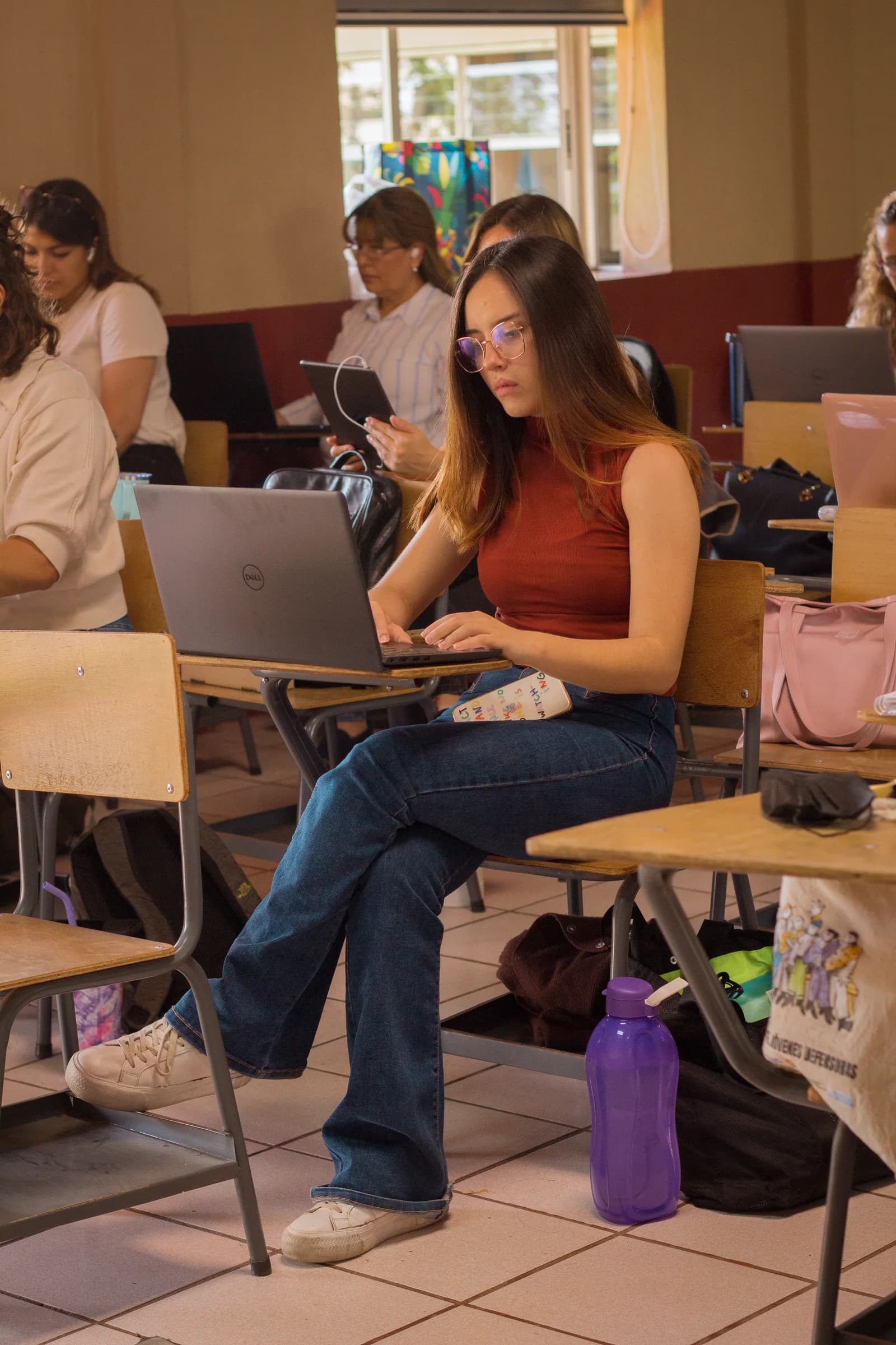 Estudiantes y docentes del ICF